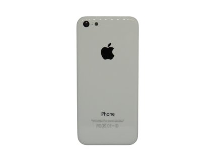 Capac spate Apple iPhone 5C alb (White) + butoane