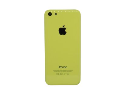 Capac spate Apple iPhone 5C galben (yellow) + butoane
