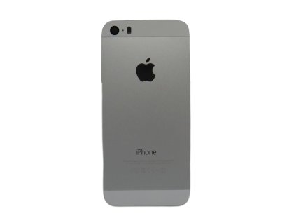 Capac spate Apple iPhone 5s alb (White) + butoane