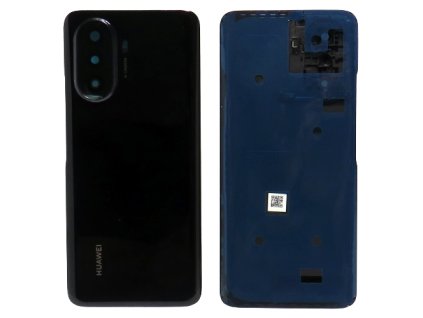 Capac spate Huawei Nova Y70 + sticlă cameră foto - negru (Midnight Black)