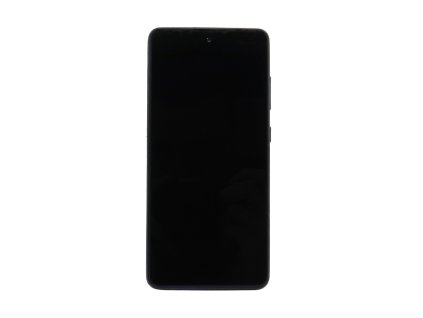 Display LCD Incell de rezervă pentru Samsung Galaxy A52 4G (SM-A525F) + touchpad negru + Cadru (Awesome Black)