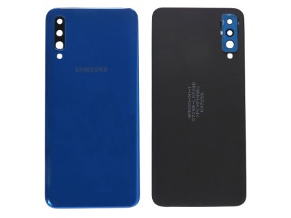 Capac spate Samsung Galaxy A50 (SM-A505F) + sticlă cameră foto - albastru (Blue)