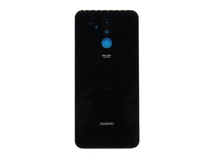Capac spate Huawei Mate 20 Lite + sticlă cameră foto - negru (Black)
