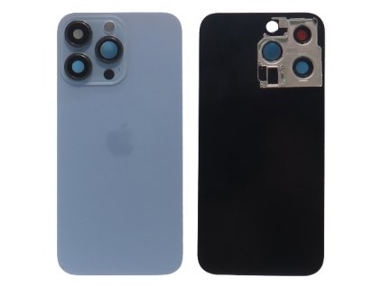 Sticlă spate Apple Iphone 13 Pro + sticlă cameră foto - albastru (Sierra Blue)