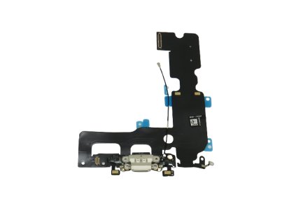 Apple iPhone 7 Plus - Conector de încărcare + microfon + cablu flexibil - alb