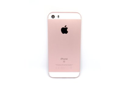 Capac spate Apple iPhone SE roz (Rose gold) + butoane
