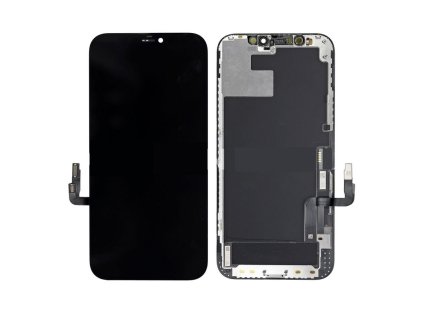 Apple iPhone 12, iPhone 12 Pro display + suprafața tactilă neagră – Incell