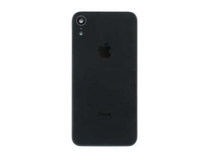 Sticlă spate Iphone XR + sticlă cameră foto - negru