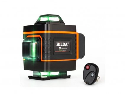 Nivelă autonivelare cu laser Hilda 4D cu 16 linii, 360 °