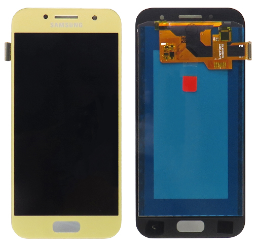 Rezervă LCD Display Samsung galaxy A3 2017 (a320) + ecran tactil auriu