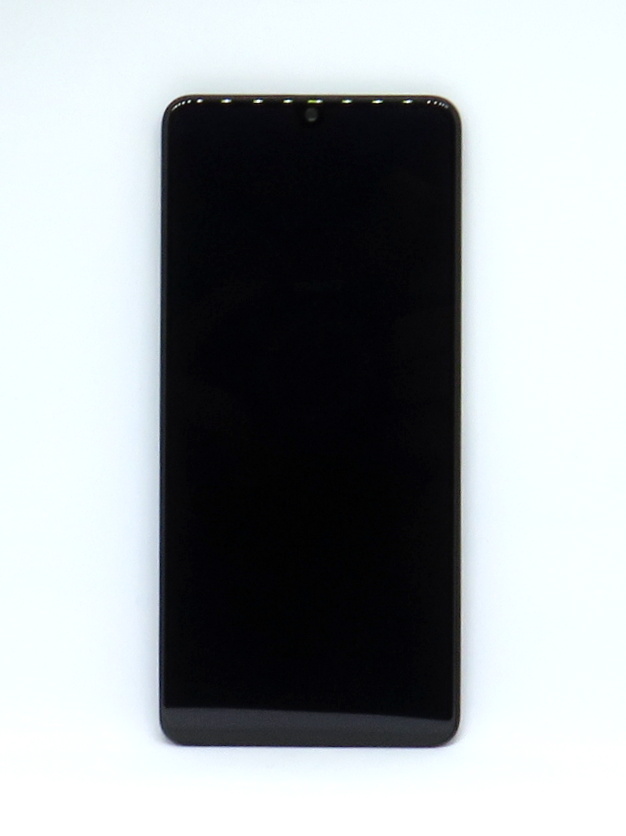 Ecran OLED original Samsung Galaxy A41 (SM-A415F) + ecran tactil negru + Cadru