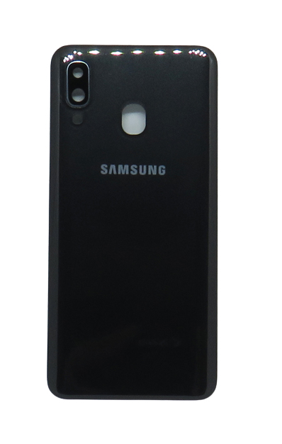 Capac spate Samsung Galaxy A40 (SM-A405) + sticlă cameră foto - negru (Black)