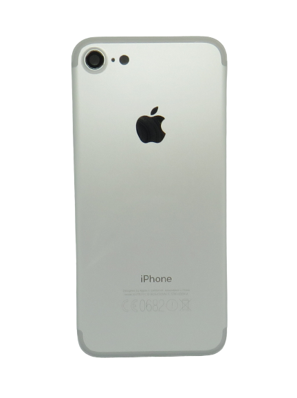 Capac spate Apple iPhone 7 argintiu (Silver) + butoane