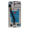 Ecran LCD original Huawei Y6 2018 / Y6 Prime 2018 + ecran tactil alb + Cadru