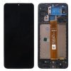 Ecran LCD original Samsung Galaxy A12 (a125) + ecran tactil negru + Cadru