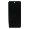 Display SMALL OLED Samsung Galaxy A52 4G (SM-A525F), A52 5G (SM-A526B), A52s 5G (SM-528B) + suprafață tactilă neagră + ramă (Awesome Black)
