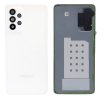 Capac spate Samsung Galaxy A52 4G (SM-A525F), A52 5G (SM-A526B), A52s 5G (SM-A528B) + sticlă cameră foto - alb (Awesome White)