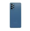 Capac spate Samsung Galaxy A72 (SM-A725F), A72 5G (SM-A726B) + sticlă cameră foto - albastru (Awesome Blue)