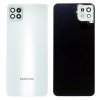 Capac spate Samsung Galaxy A22 5G (SM-A226) + sticlă cameră foto - alb (White)