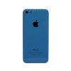 Capac spate Apple iPhone 5C albastru (blue) + butoane