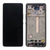 Display LCD Incell de rezervă pentru Samsung Galaxy A53 5G (SM-A536B)  + touchpad negru + Cadru (Black)