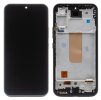 Samsung Galaxy A54 5G (SM-A546) display + suprafață tactilă neagră + Cadru (Graphite) - Incell