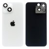 Sticlă spate pentru iPhone 13 mini în culoarea albă (Starlight) cu lentile integrate pentru cameră