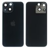 Sticlă spate pentru iPhone 13 mini în culoarea neagră (Midnight) cu lentile integrate pentru cameră