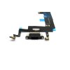 Apple iPhone XR - Conector de încărcare + microfon + cablu flexibil - negru