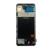 Display LCD Incell de rezervă pentru Samsung Galaxy A51 (SM-A515F) + touchpad negru + Cadru