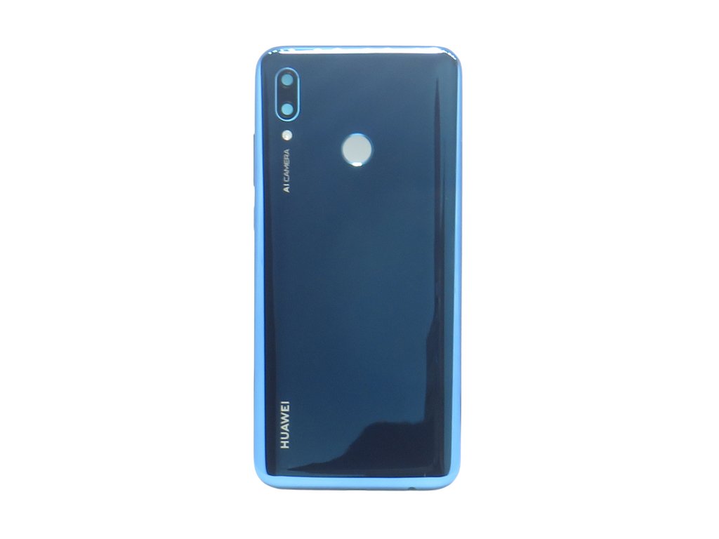 Huawei P-Smart 2019 - Kryt zadný + kryt fotoapárátu, farba modrá - Lemes.sk