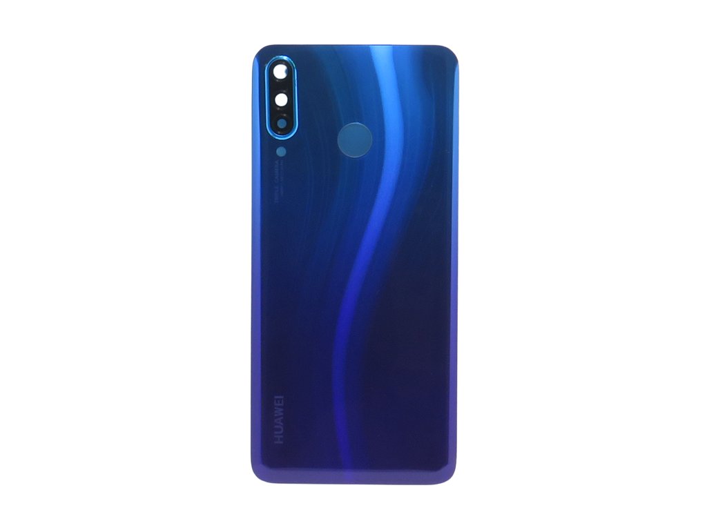 Huawei P30 Lite - Kryt zadný + kryt fotoaparátu, farba modrá