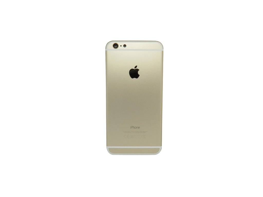 Apple iPhone 6 Plus zadný kryt zlatý (gold) + tlačidla + SIM Tray