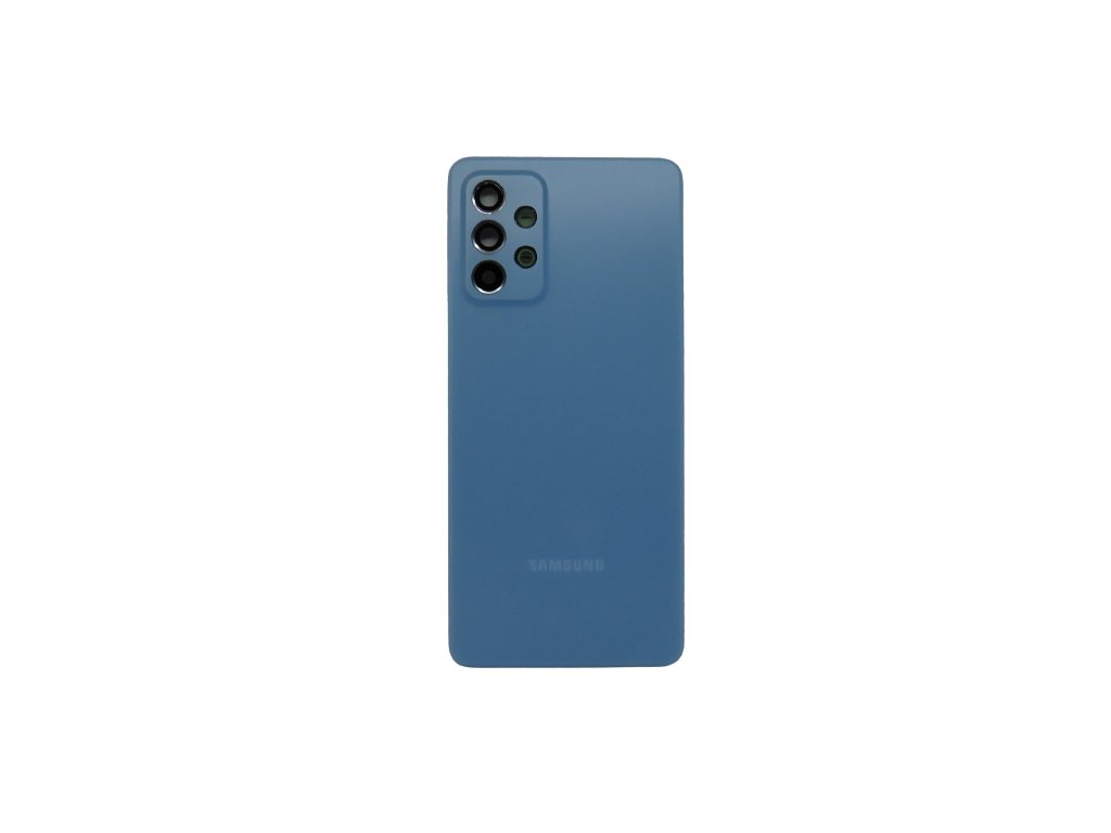 Samsung Galaxy A72 (SM-A725F), A72 5G (SM-A726B) - Kryt zadný + kryt fotoaparátu, farba modrá (Awesome Blue)