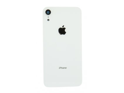 Apple iPhone XR zadné sklo + sklíčko kamery - biela farba (White)