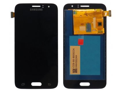 Náhrada LCD Displej Samsung Galaxy J1 2016 (j120) + dotyková plocha čierna  - LCD náhrada, farba čierna