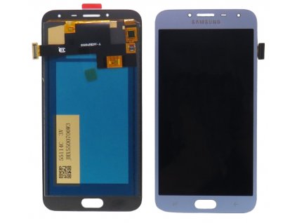 Náhrada LCD Displej Samsung Galaxy J4 (j400) + dotyková plocha strieborná  - LCD náhrada, farba strieborná