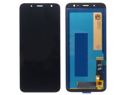 Náhrada LCD Displej Samsung Galaxy J6 (j600) + dotyková plocha čierna  - LCD náhrada, farba čierna