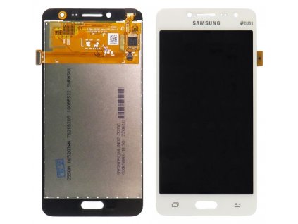 Originál LCD Displej Samsung Galaxy J2 Prime (g532) + dotyková plocha biela  - Originál, farba biela