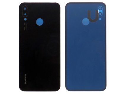 Huawei P20 Lite - Kryt zadný + kryt fotoapárátu, farba čierna