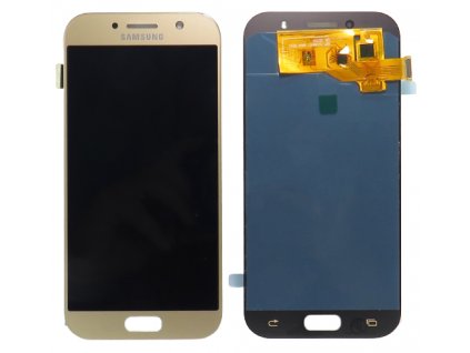 OEM OLED Displej Samsung Galaxy A5 2017 (a520)+ dotyková plocha zlatá  -Kvalita Oled, farba zlatá