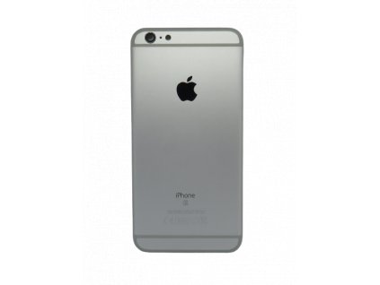 Apple iPhone 6s Plus zadný kryt sivý (space gray) + tlačidlá + SIM tray