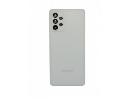 Samsung Galaxy A72 (SM-A725F), A72 5G (SM-A726B) - Kryt zadný + kryt fotoaparátu, farba biela (Awesome White)