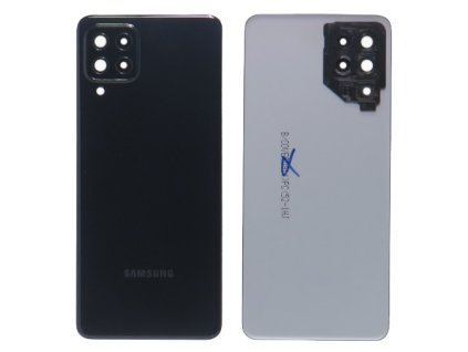 Samsung Galaxy A22 (SM-A225) - Kryt zadný + kryt fotoaparátu, farba čierna (Black)
