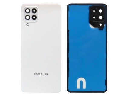 Samsung Galaxy A22 (SM-A225) - Kryt zadný + kryt fotoaparátu, farba biela (White)