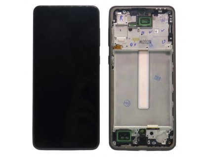 Náhrada Incell LCD Displej Samsung Galaxy A33 5G (SM-A336B) + dotyková plocha čierna + Rám