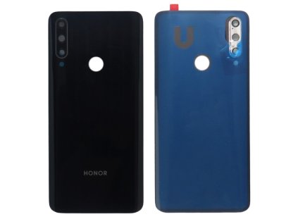 Honor 9X – Zadný kryt + kryt fotoaparátu, čierna farba (Midnight Black)