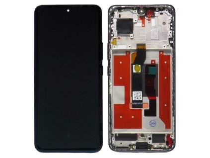 Honor 90 displej + dotyková plocha čierna + Rám (Midnight Black) - OLED