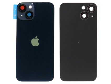 Apple iPhone 14 zadné sklo + sklíčko kamery - čierna farba (Midnight)