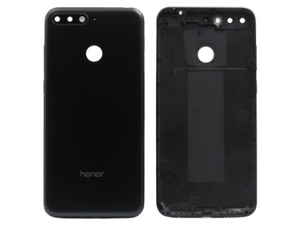 Honor 7a – Zadný kryt + kryt fotoaparátu, farba čierna (Black)